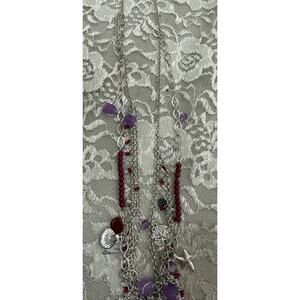 NWT 29" Talbots Nautical Sea Star Multi Strand Necklace Gift Fashion Women Party